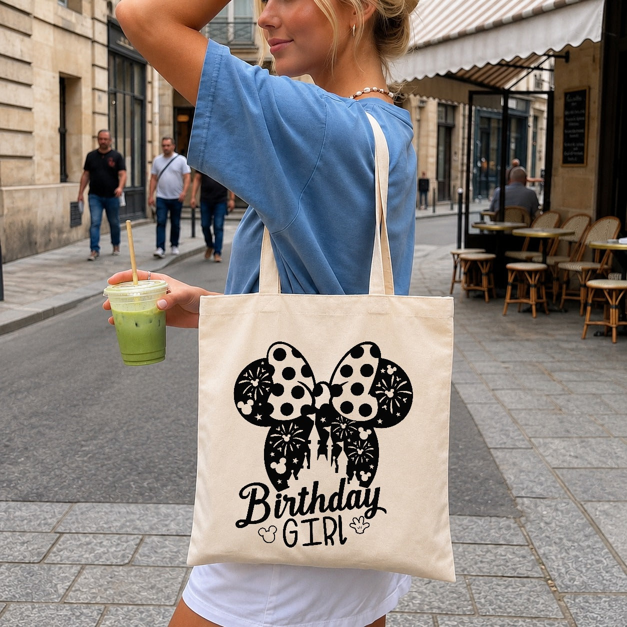 Minnie Mouse Birthday Girl SVG, Disney Castle SVG PNG, Birthday SVG