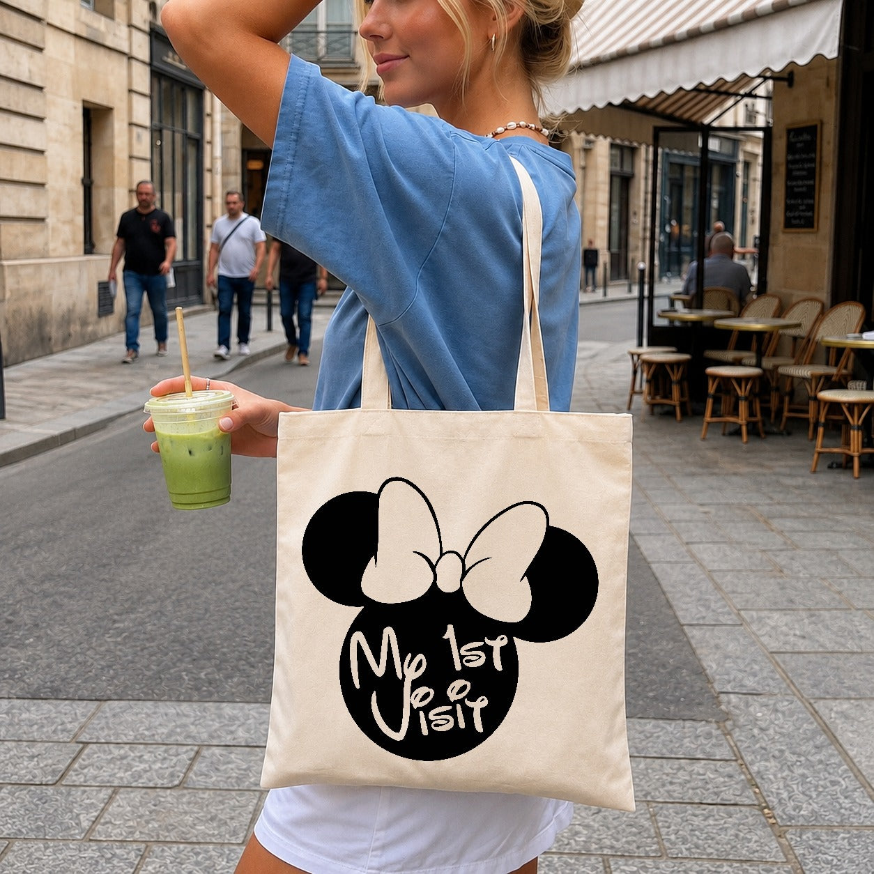 Minnie Mouse My First Visit SVG, Disney Trip SVG PNG, Mickey Ears SVG