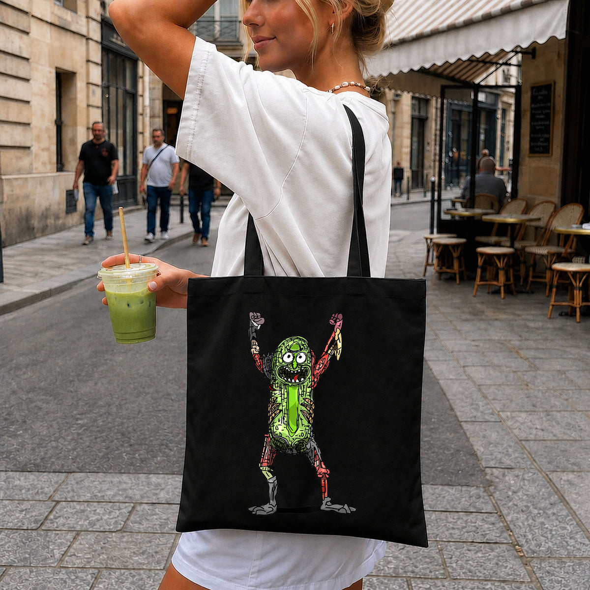 Pickle Rick Robot Rat Bones Anatomy Funny PNG