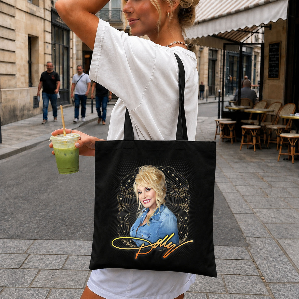 Dolly Parton Gold Signature Country Music Legend PNG