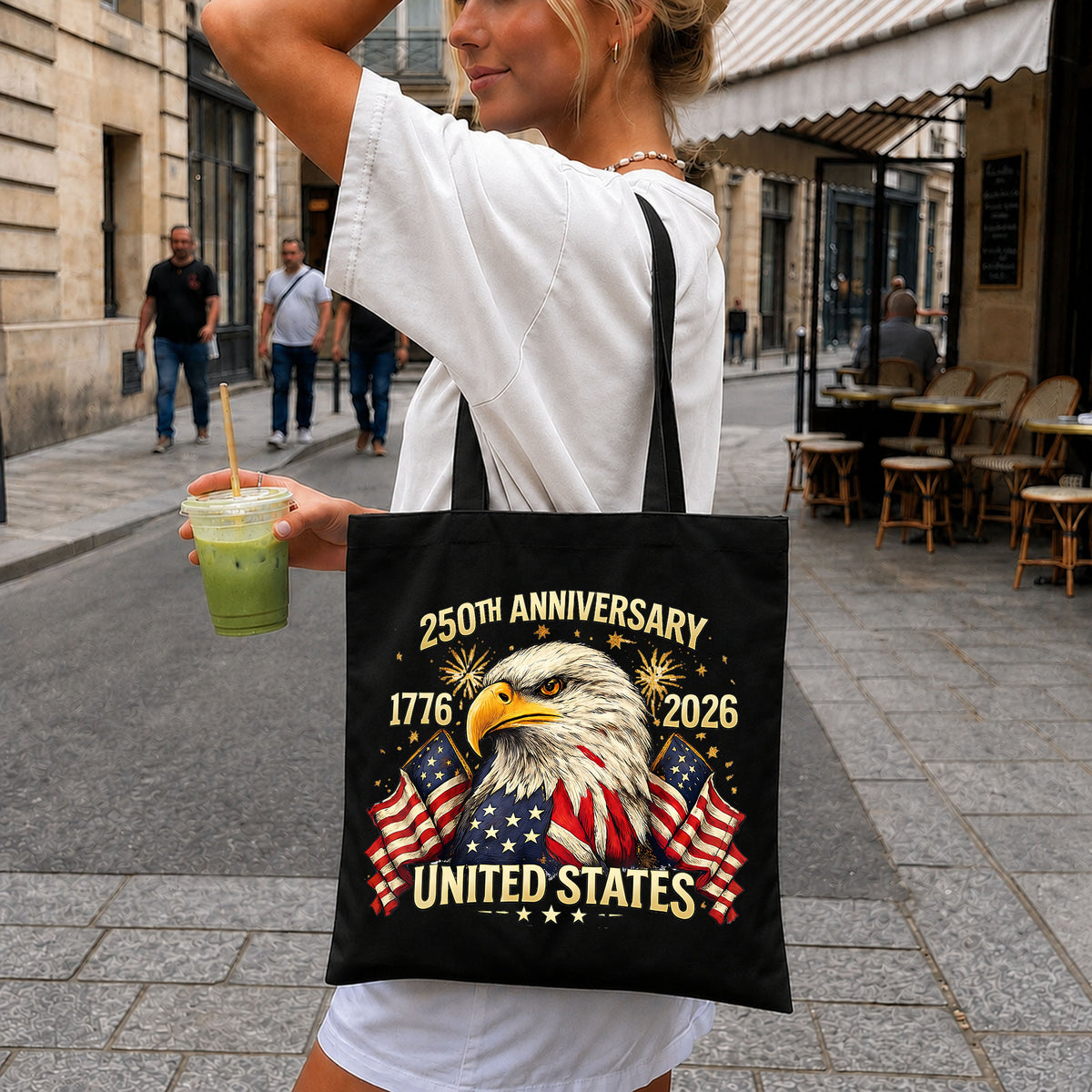 USA 250th Anniversary Bald Eagle 1776 2026 PNG