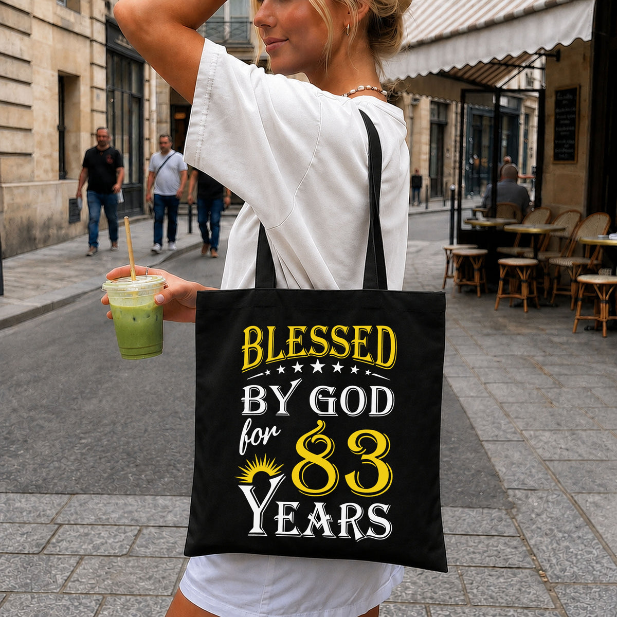 Blessed By God For 83 Years SVG, Birthday Cricut File