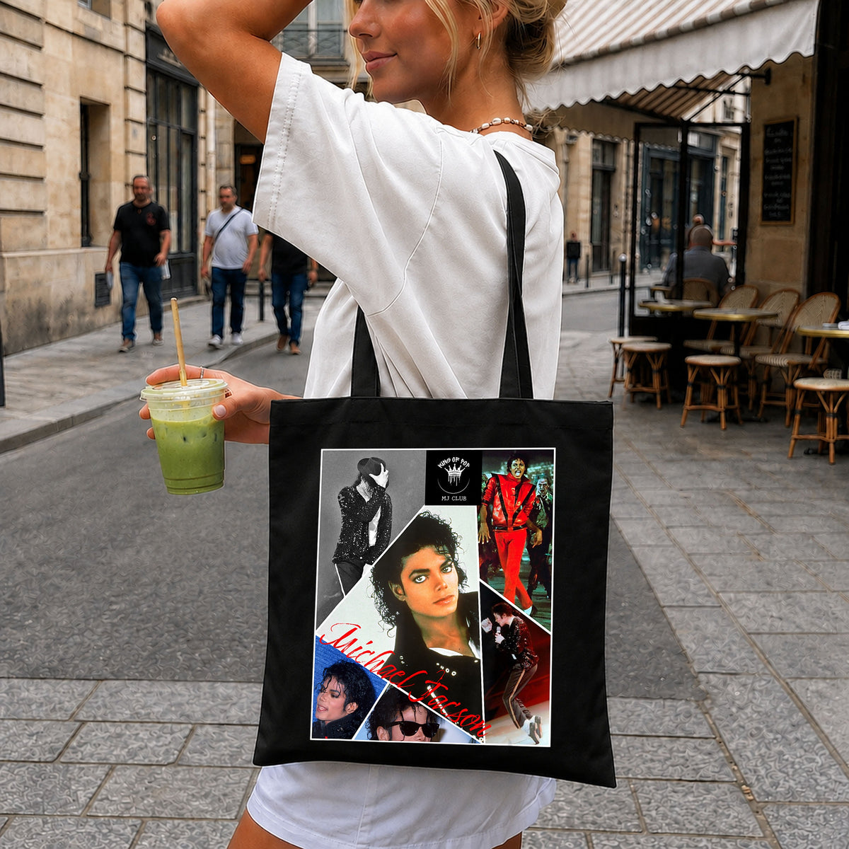 Michael Jackson King Of Pop Collage Tribute PNG