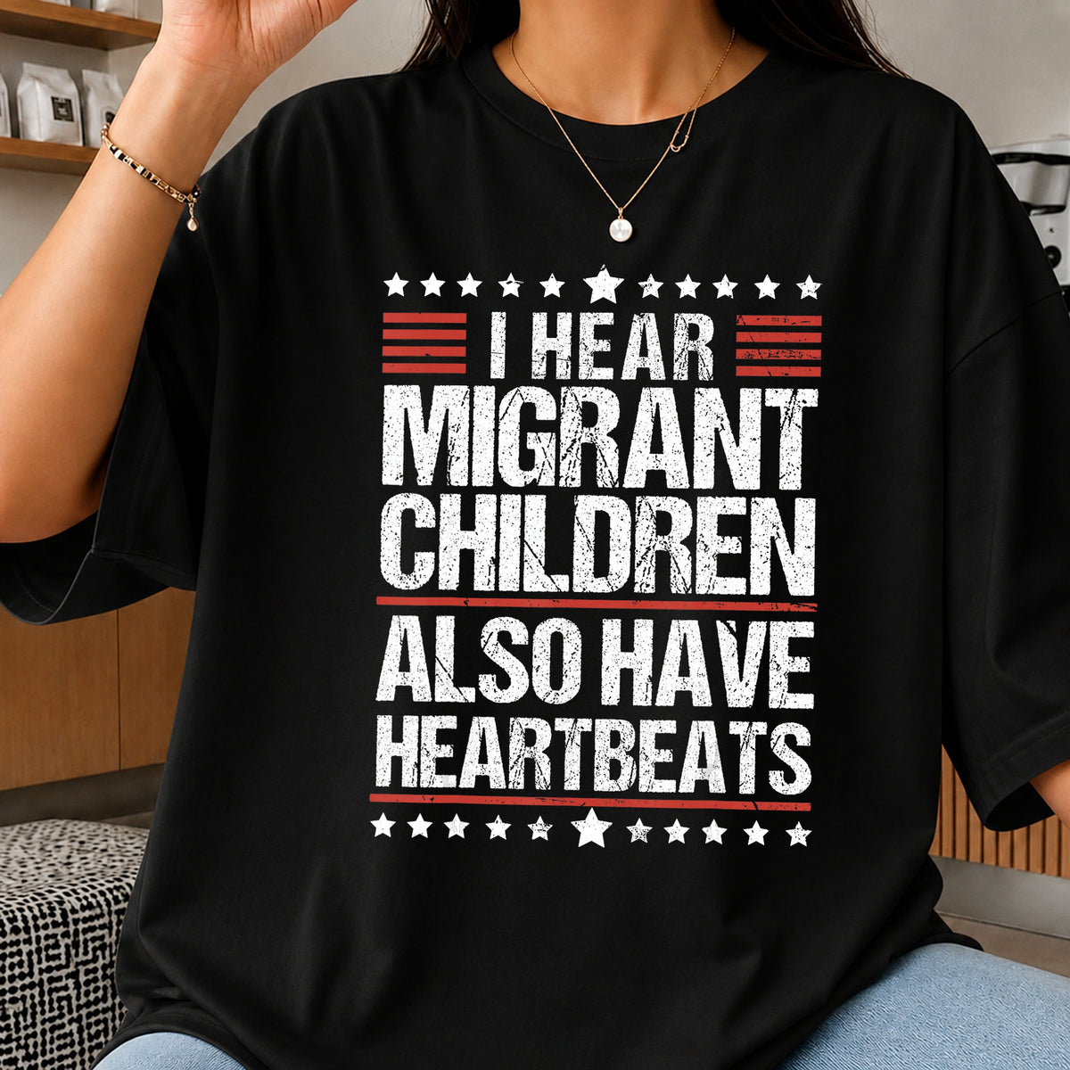 Migrant Children Have Heartbeats PNG, Human Rights PNG, Protest PNG