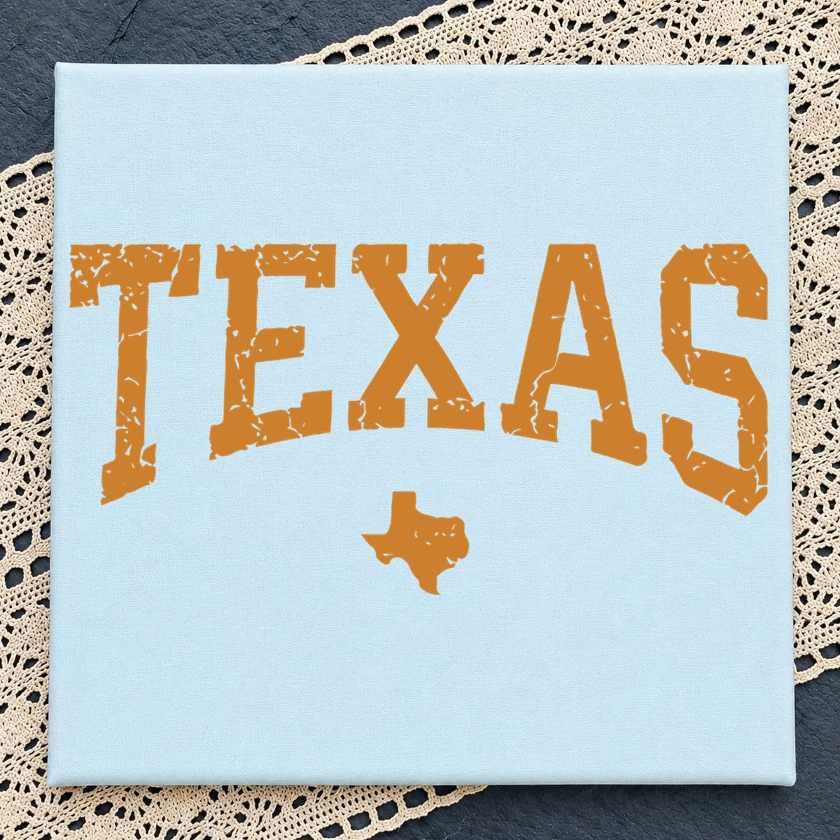 Texas Distressed Arch SVG, State Pride Cricut Cut File