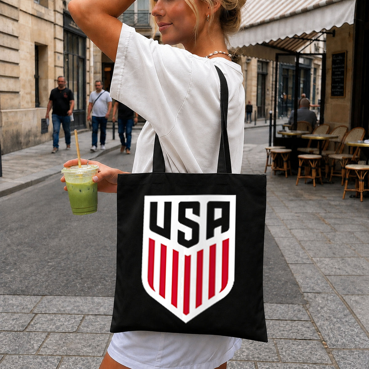 USA Soccer Crest Shield American Flag Patriotic PNG
