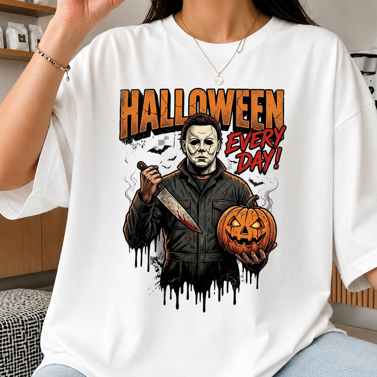 Halloween Every Day Horror PNG, Slasher | SvgBundleHub