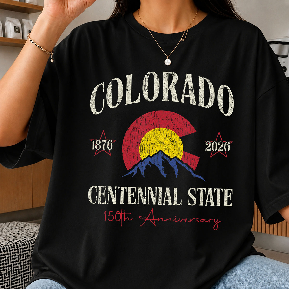 Colorado Centennial State PNG, 150th Anniversary PNG, Colorado PNG
