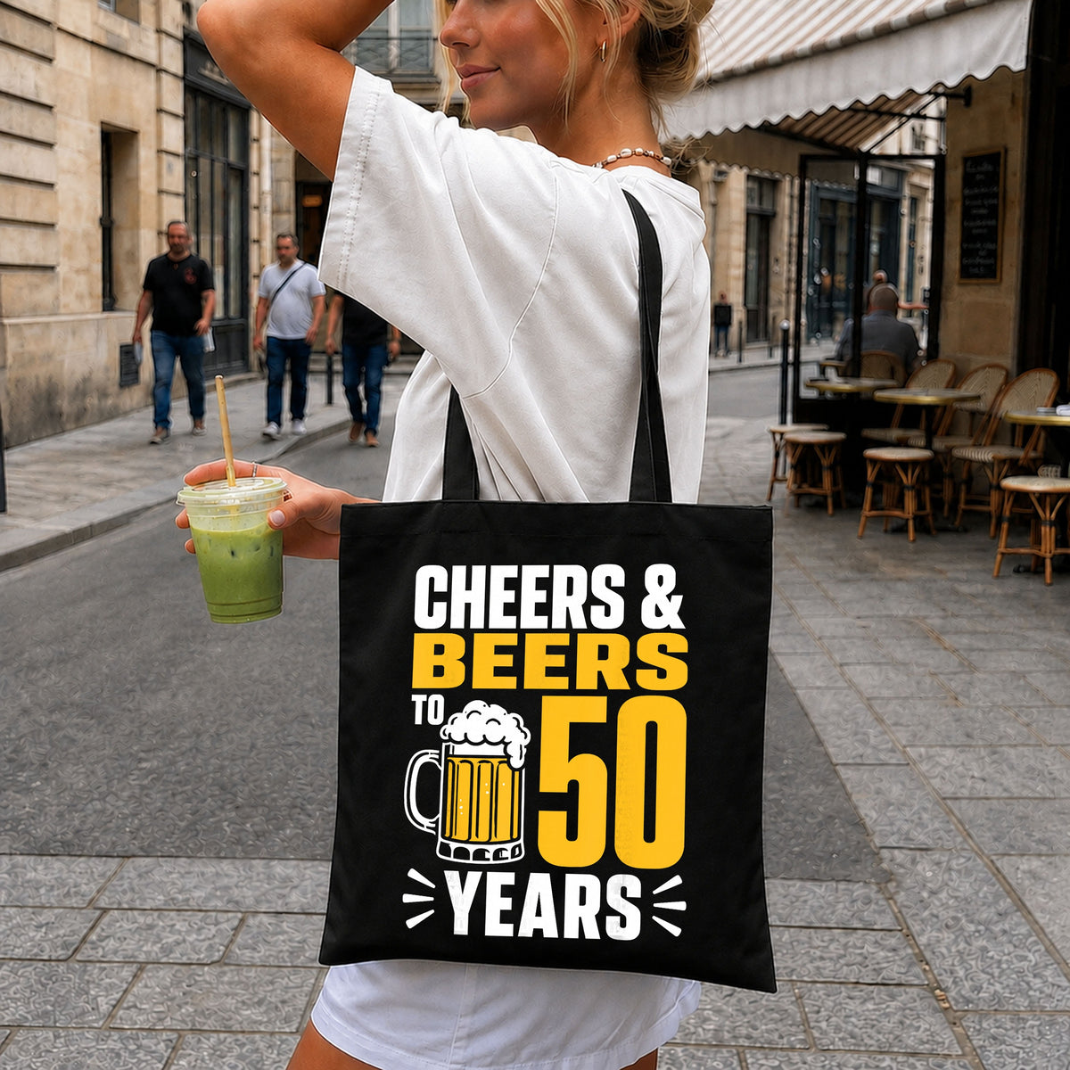Cheers And Beers To 50 Years Birthday Drinking PNG