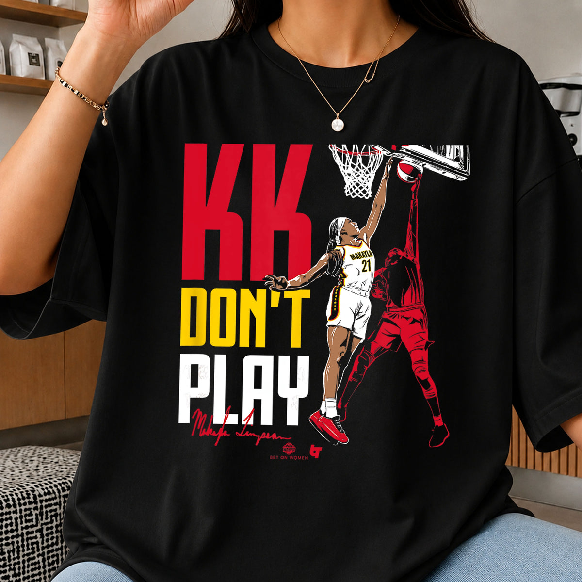 Makayla Timpson KK Dont Play PNG, WNBA Basketball PNG, Player PNG