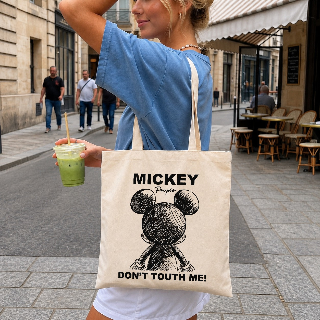 Mickey Mouse Don't Touch Me SVG PNG, Disney SVG, Funny Quote SVG