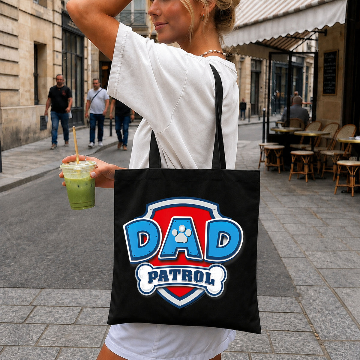 Dad Patrol Paw Patrol Shield Logo Father's Day PNG