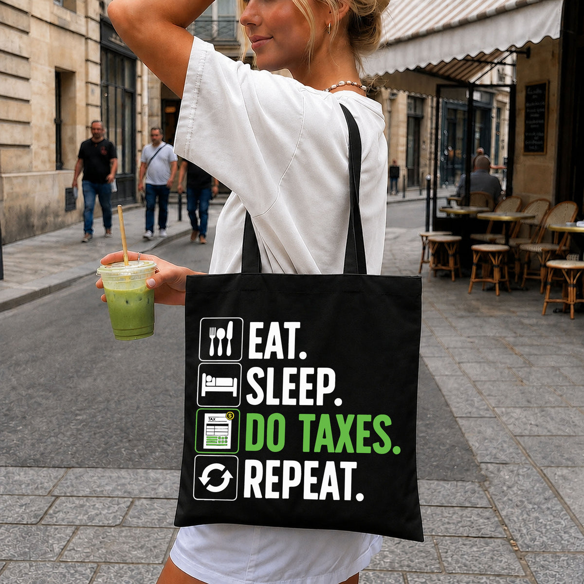 Eat Sleep Do Taxes SVG, Funny Accountant Quote Clipart