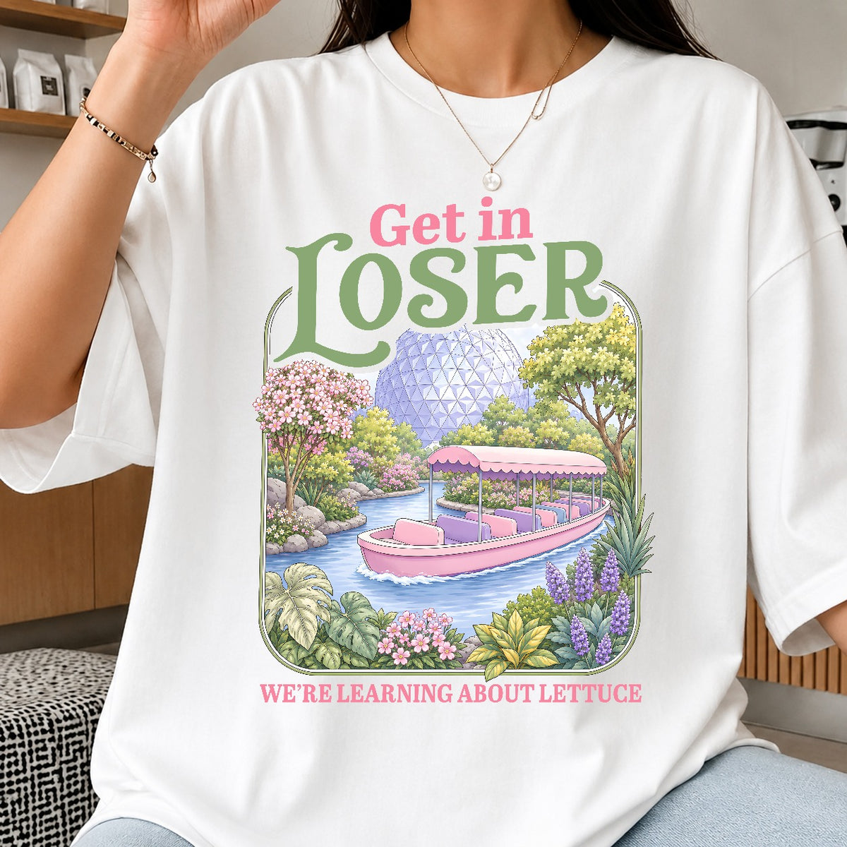 Get in Loser Learning Lettuce PNG | SvgBundleHub