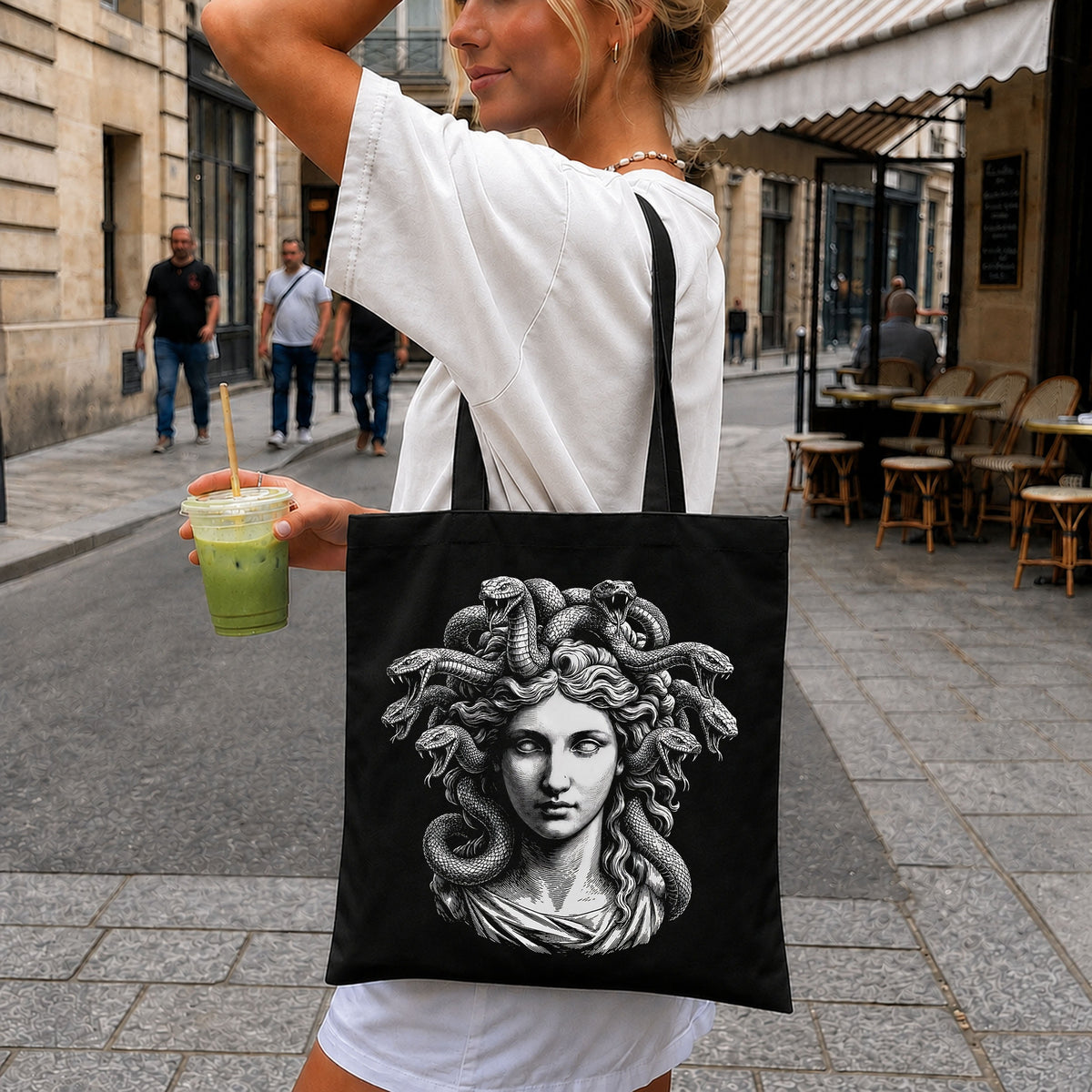 Medusa Greek Mythology Snake Hair Portrait Clipart PNG