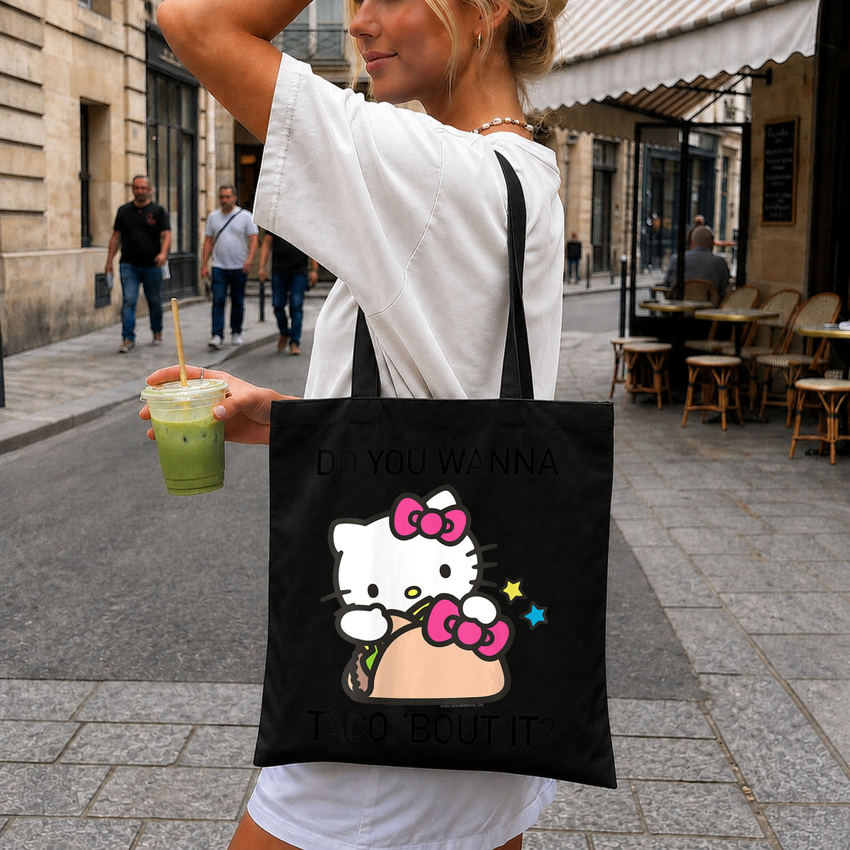 Hello Kitty Taco Bout It Funny Food Sanrio PNG