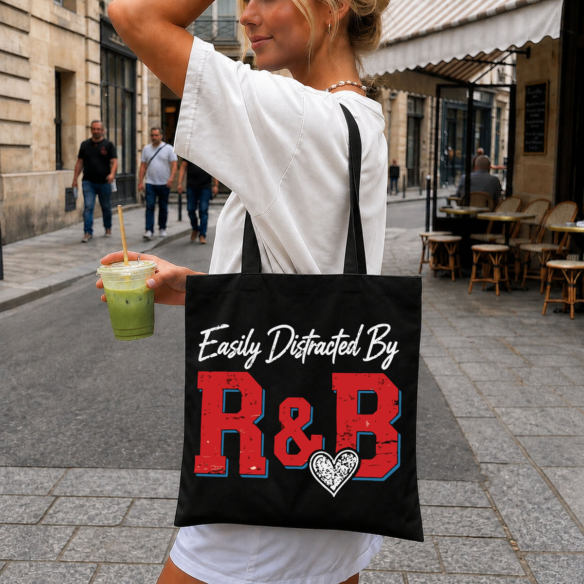Easily Distracted By R&B SVG, Music Lover Cricut Cut File