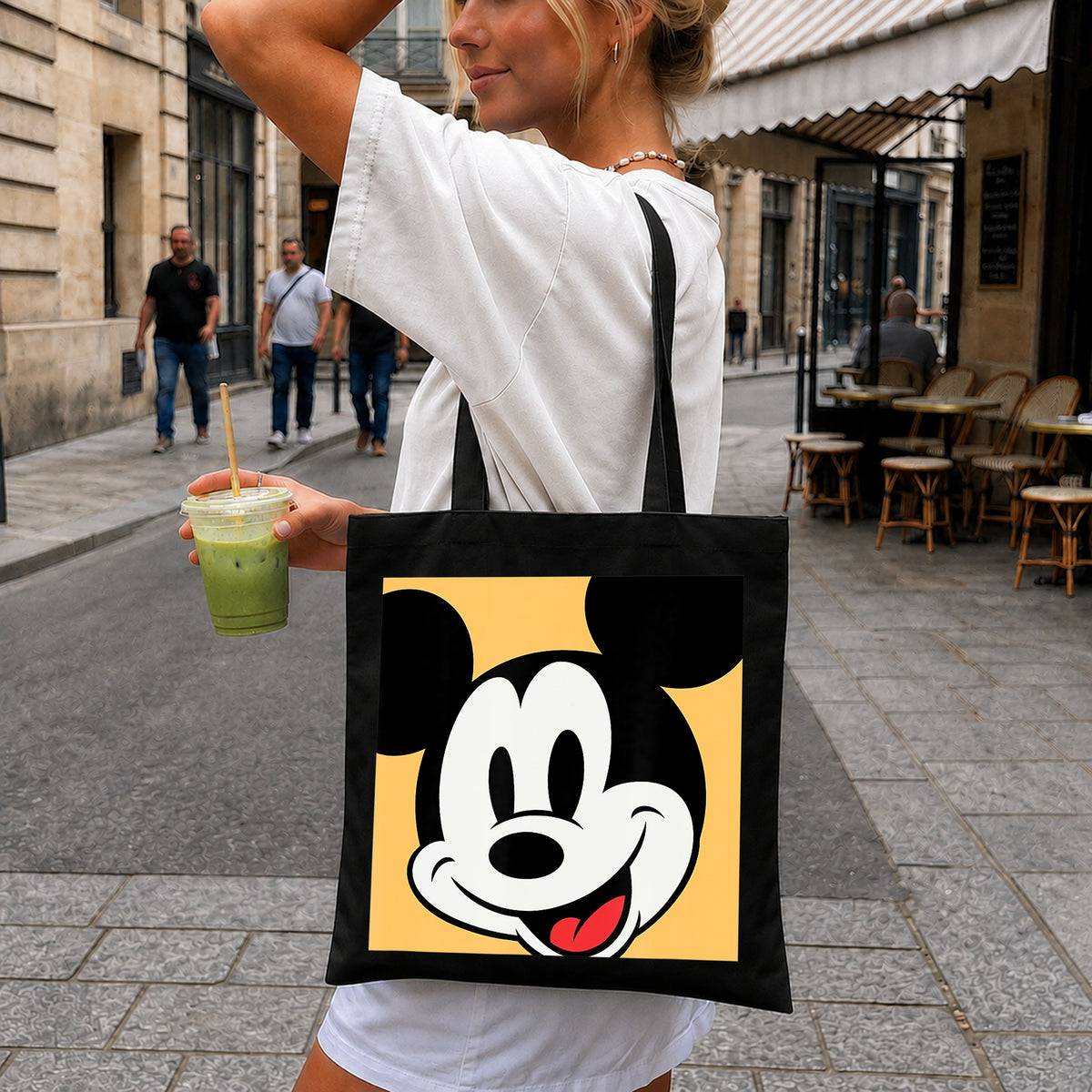 Mickey Mouse Smiling Face Disney Cartoon Clipart PNG