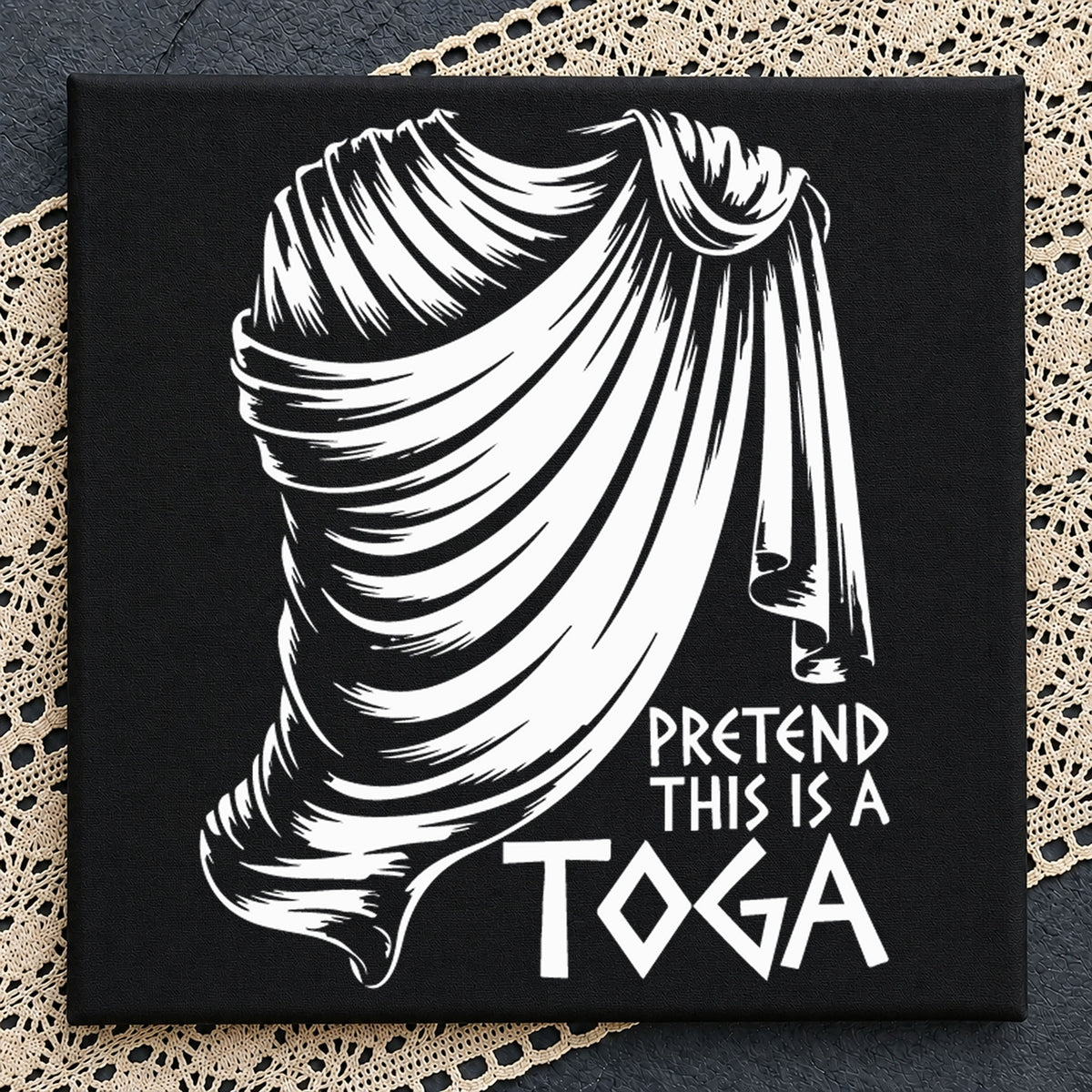 Pretend This Is A Toga SVG, Funny Halloween Costume