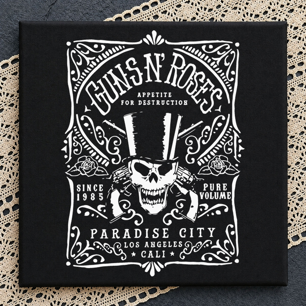 Guns N Roses Appetite For Destruction Paradise City SVG