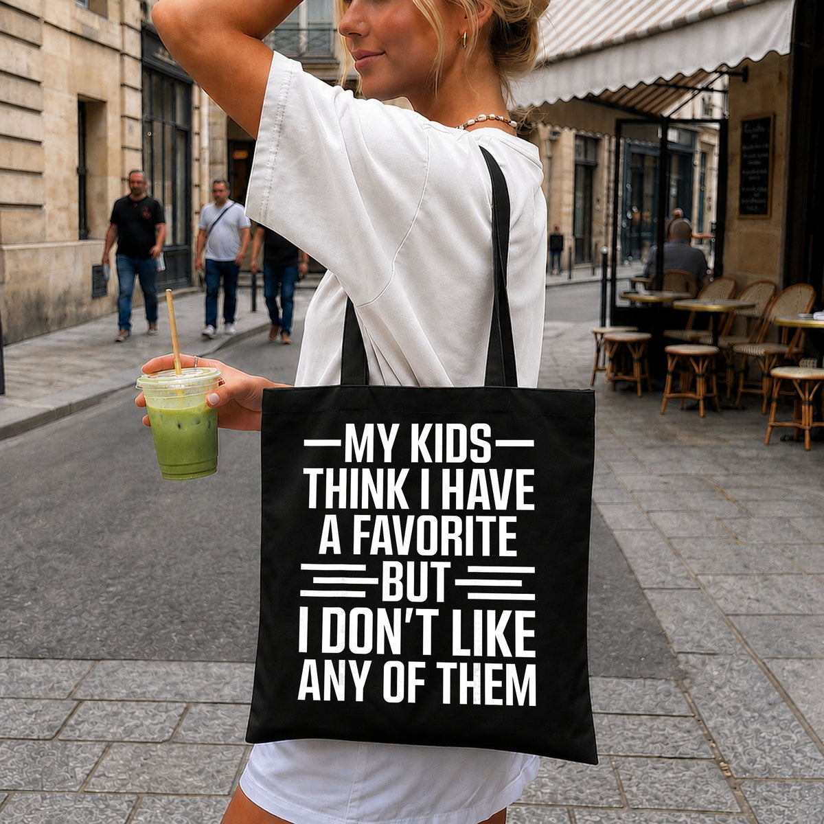 Funny Mom PNG, My Kids Think I Have A Favorite PNG, Mom Life PNG