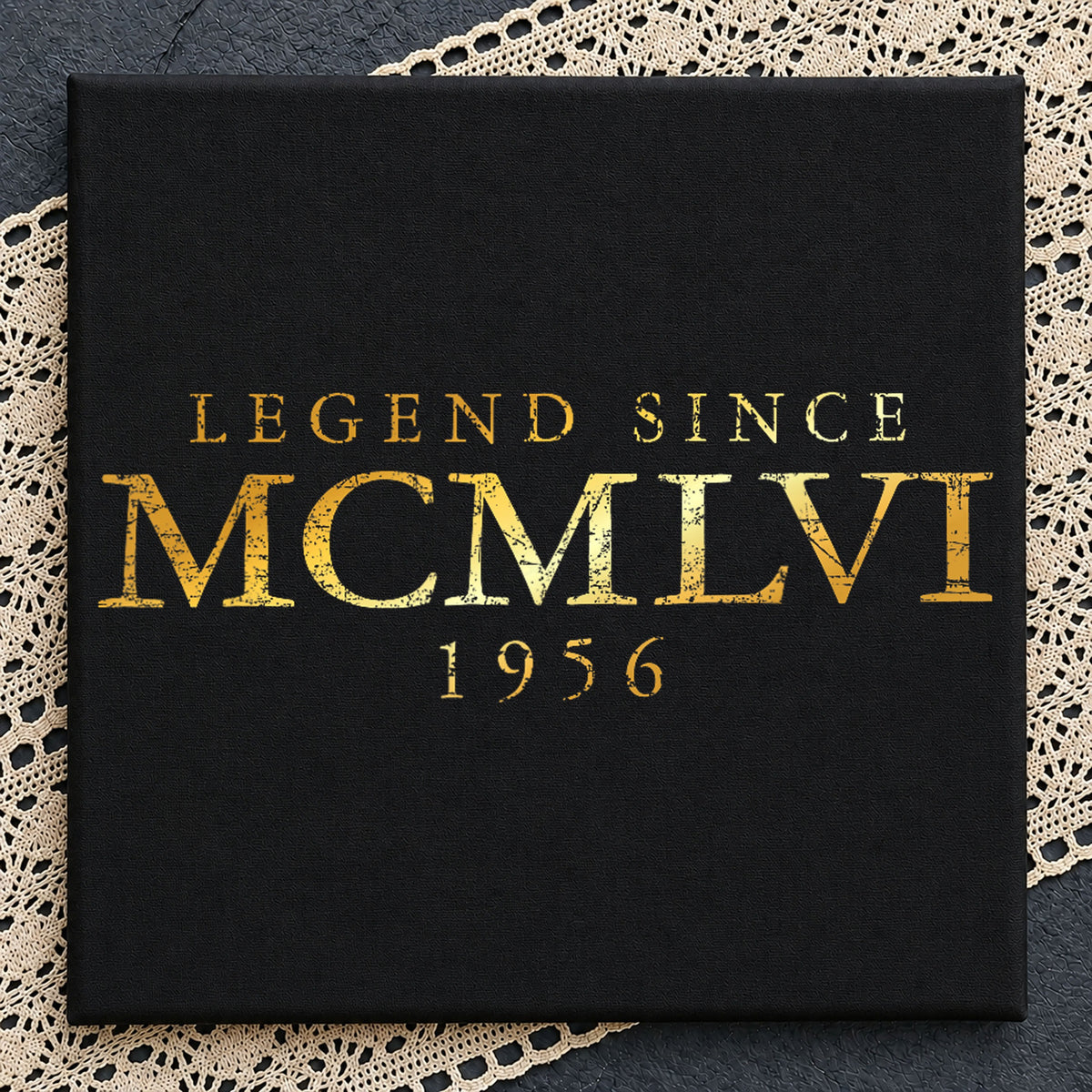 Legend Since 1956 Roman Numerals PNG, Birthday Sublimation
