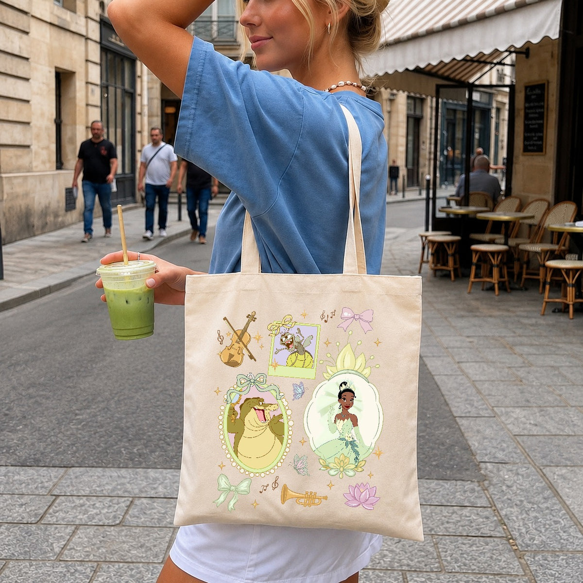Princess & Frog Tiana Sublimation PNG | SvgBundleHub