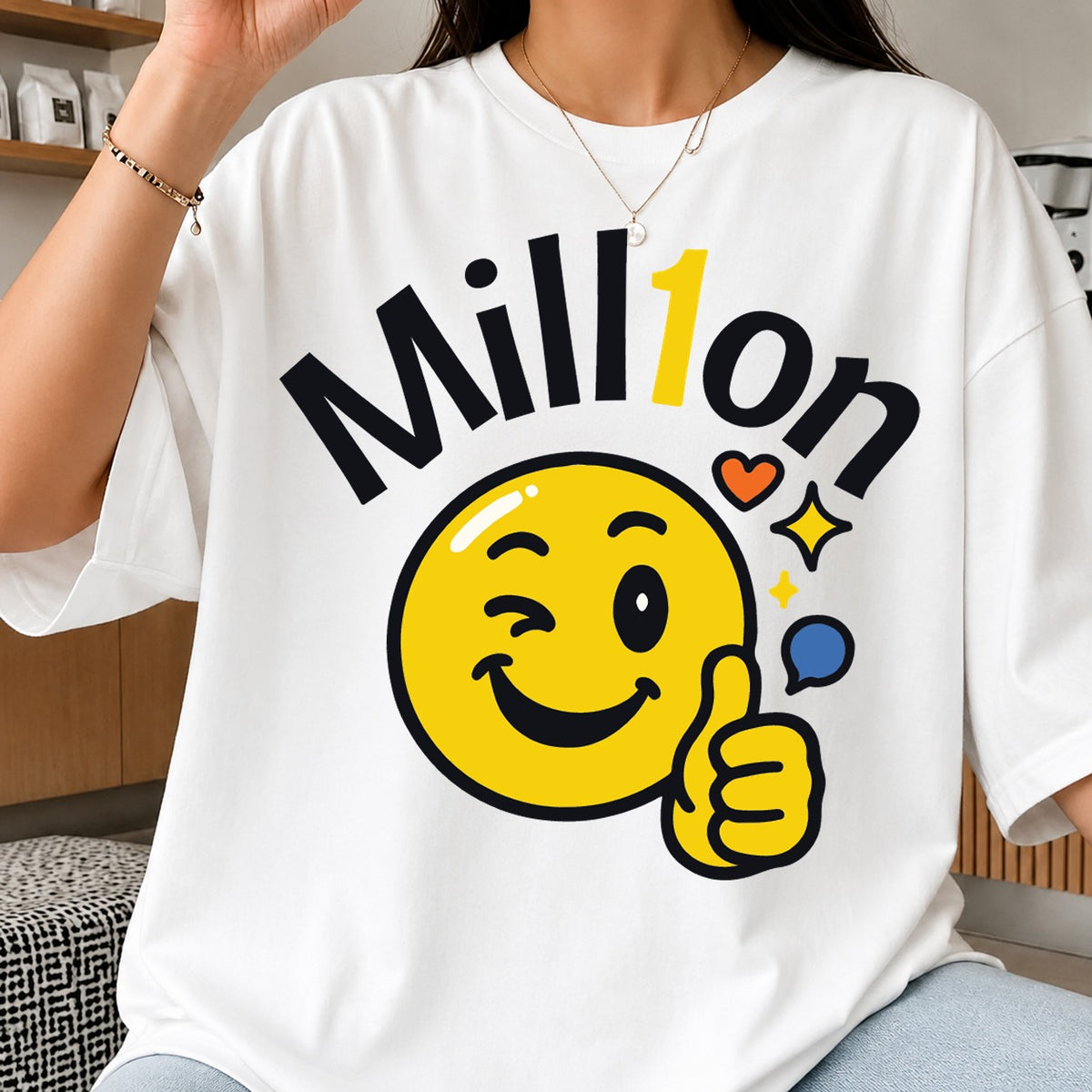 Million Smiley Face Thumbs Up Cricut Cut File SVG