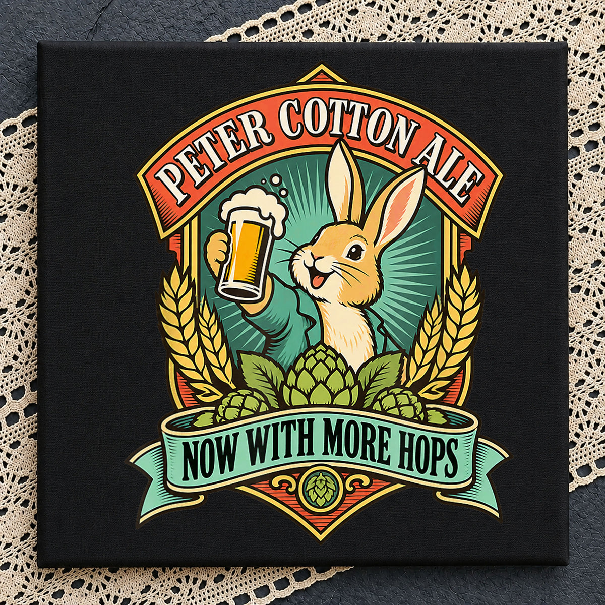 Peter Cotton Ale Now With More Hops Easter Beer PNG