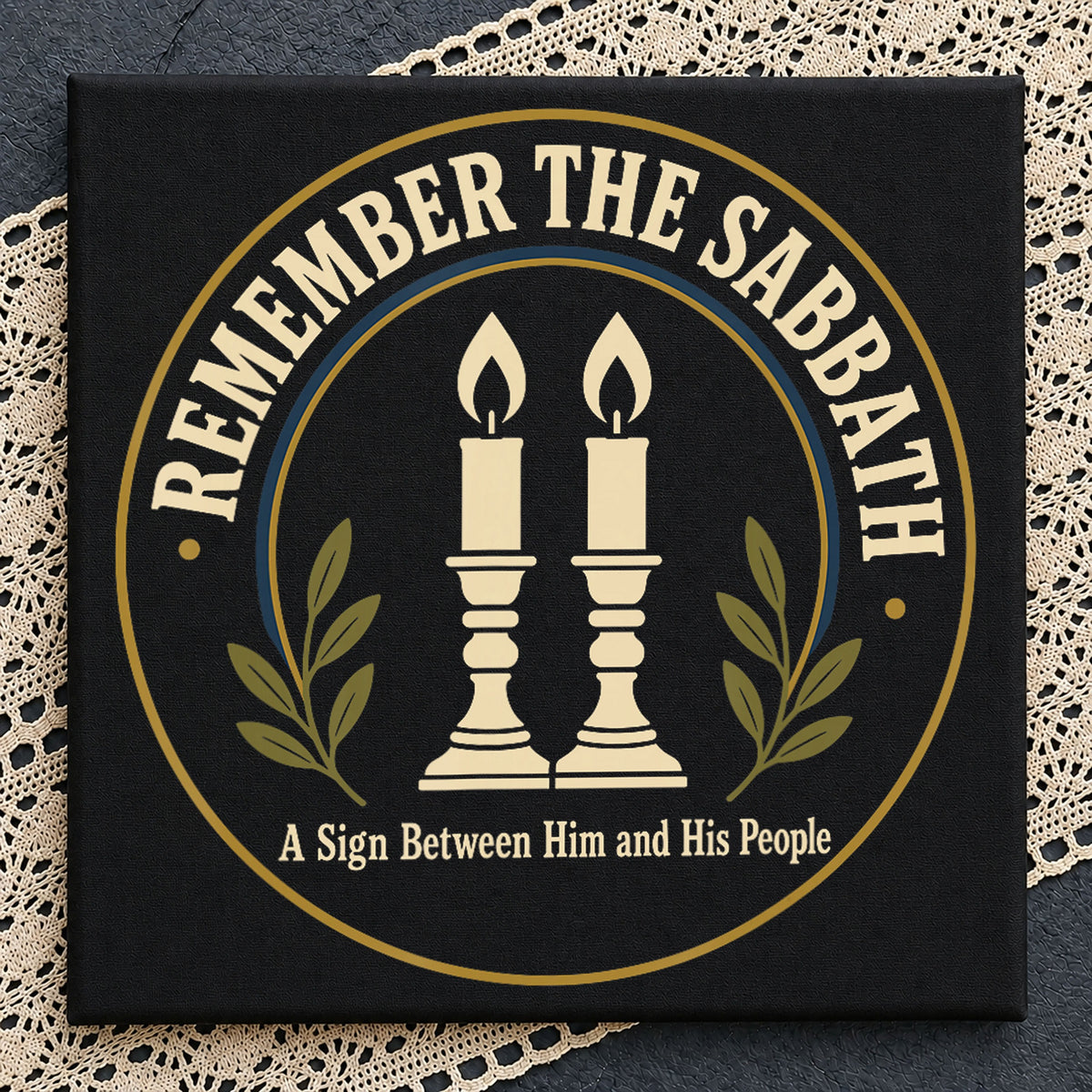 Remember The Sabbath Candles Jewish Faith PNG