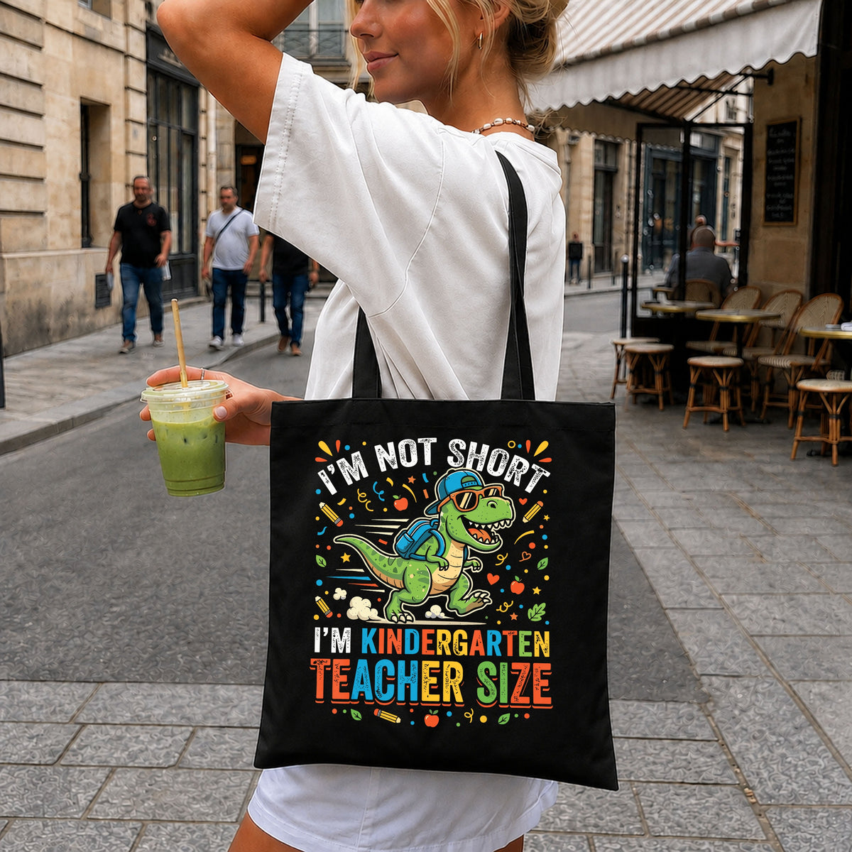 Kindergarten Teacher Dinosaur PNG, Funny Teacher Gift PNG, Back To School PNG