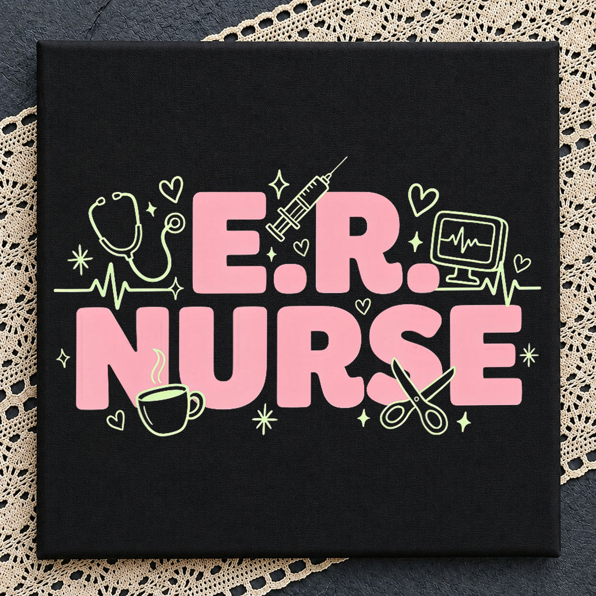E.R. Nurse PNG, Emergency Room Medical Stethoscope Clipart