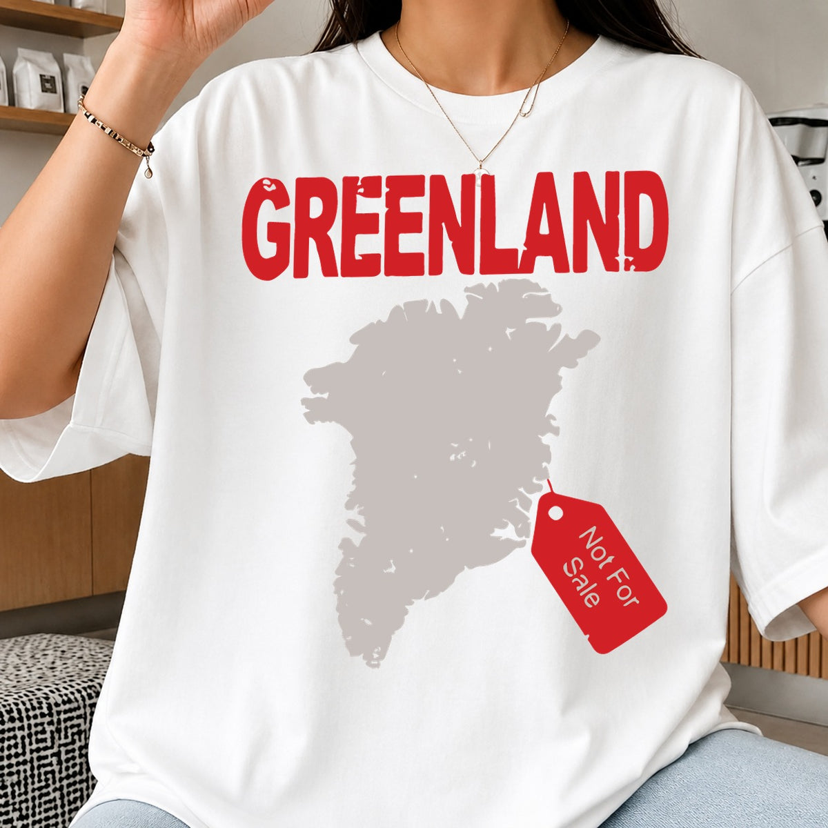 Greenland Not For Sale Map SVG, Concert Clipart Design File