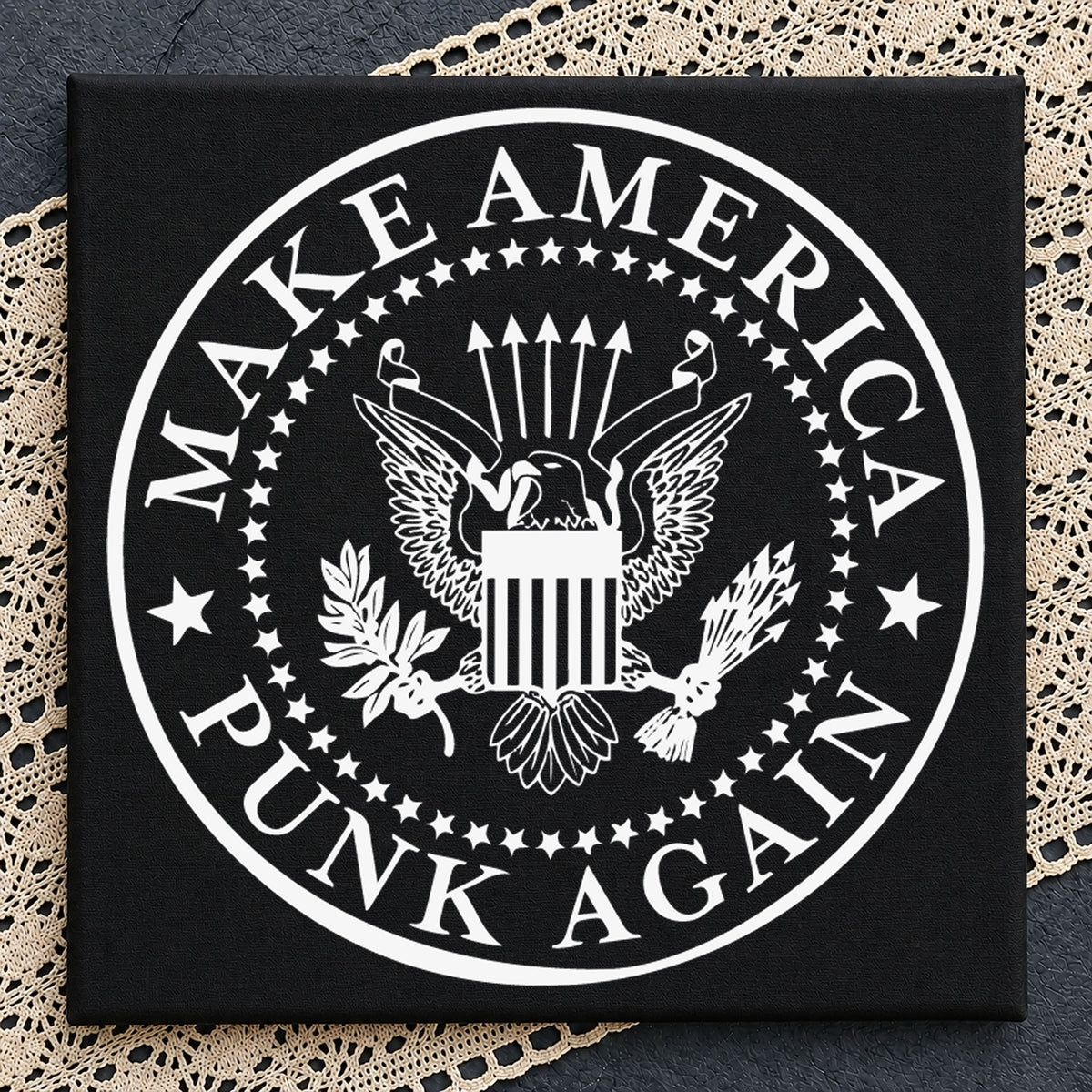 Make America Punk Again SVG, Rock Music Cricut Clipart
