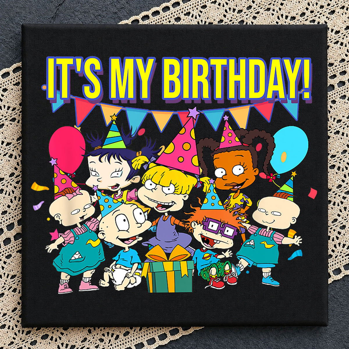 Rugrats It's My Birthday Party Celebration PNG
