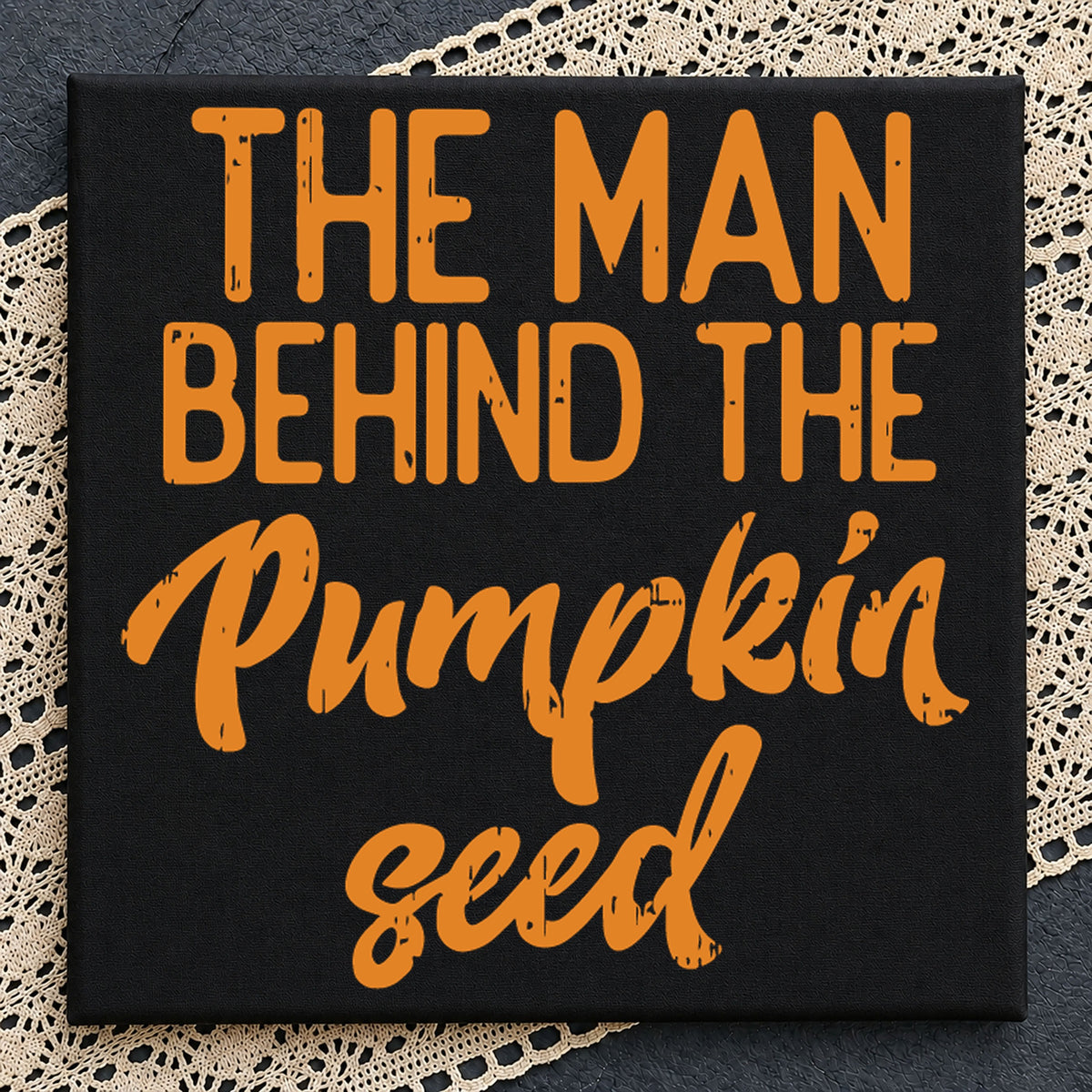The Man Behind The Pumpkin Seed Halloween Dad PNG