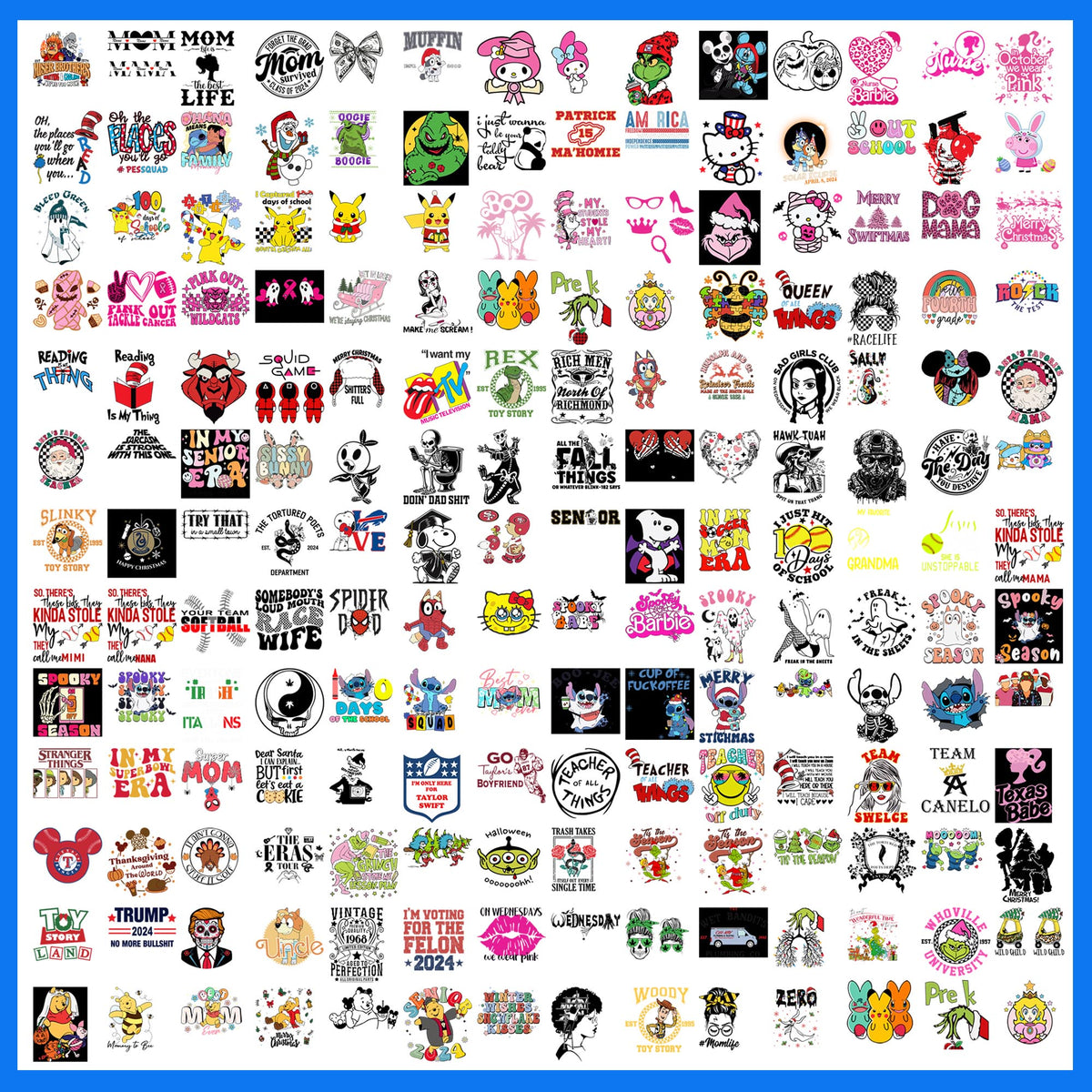 Trending 2025 Mega Bundle 600+ SVG| SvgBundleHub