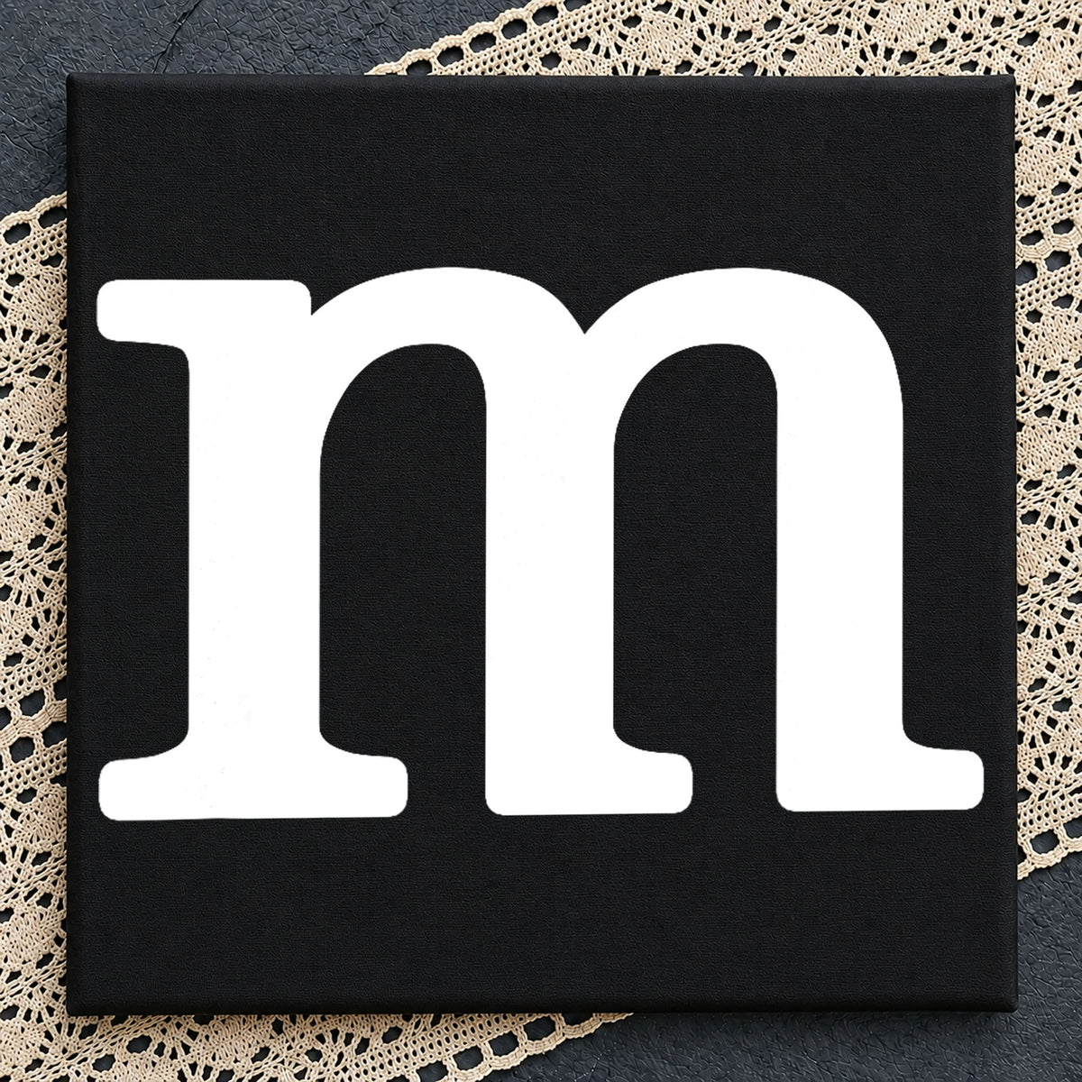 Lowercase Letter M Serif Font Craft Clipart PNG