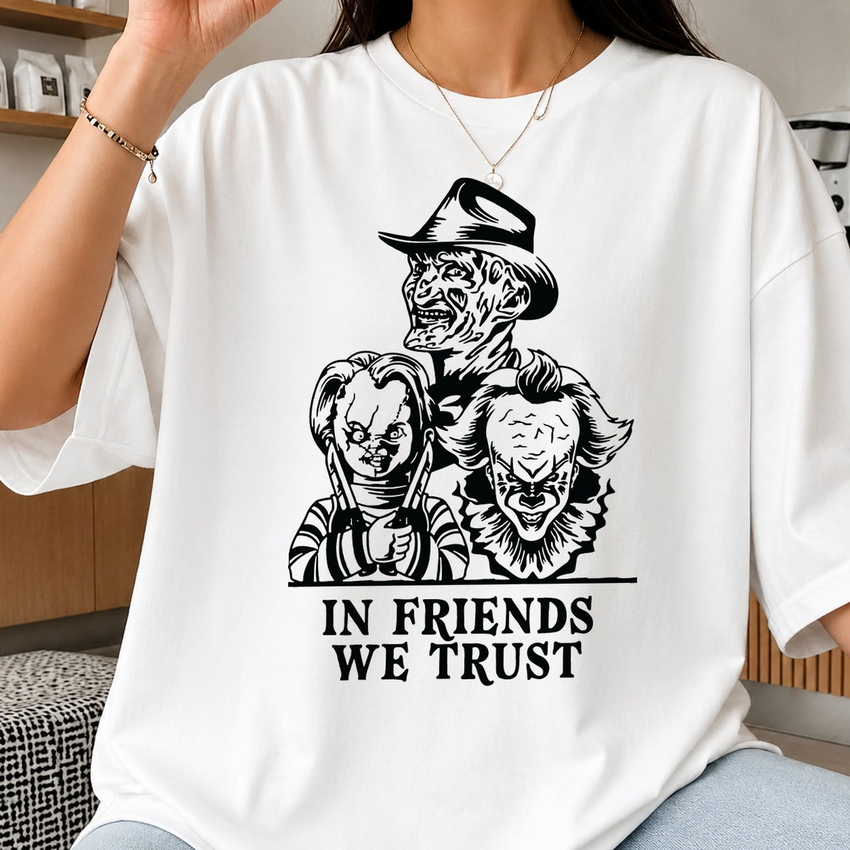 Horror Friends In We Trust SVG