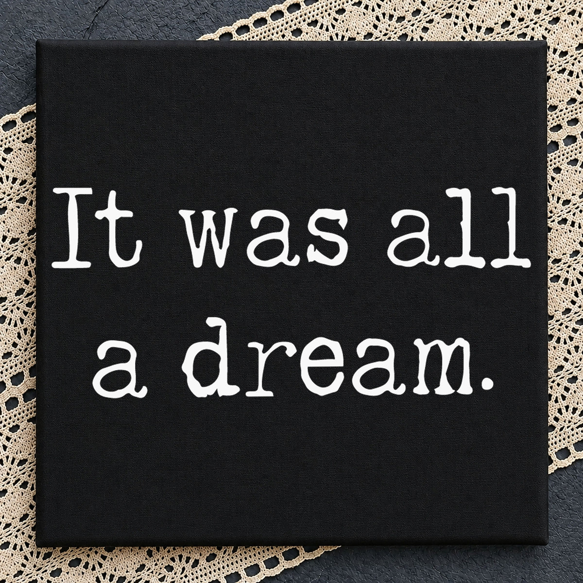 It Was All A Dream SVG, Hip Hop Quote Cricut File