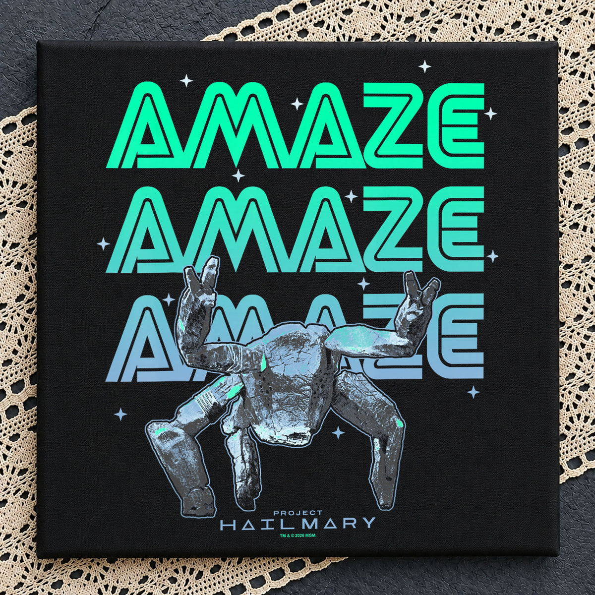 Project Hail Mary Rocky Amaze Alien Spider Graphic PNG