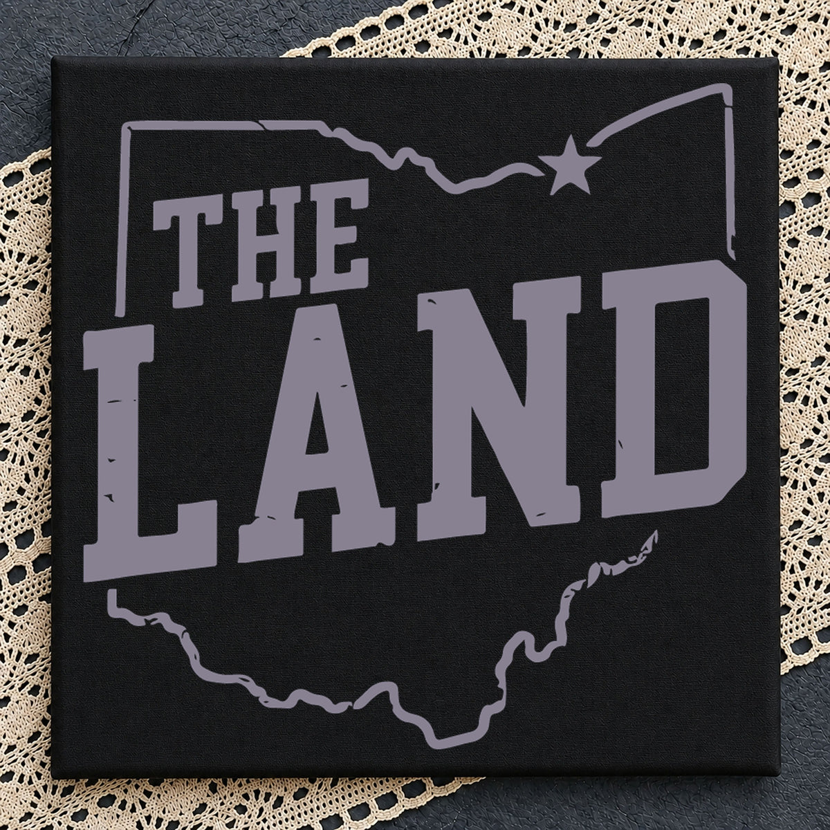 The Land Ohio State Map Cleveland Pride PNG