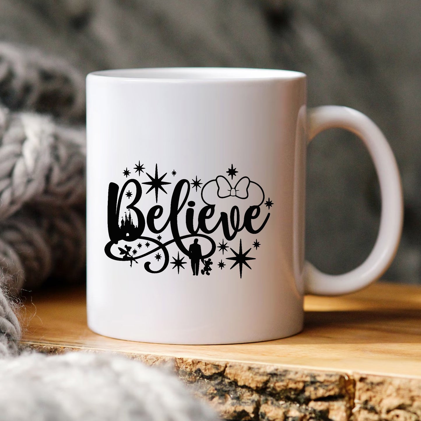 Disney Believe SVG, Minnie Mouse Castle SVG, Disney PNG