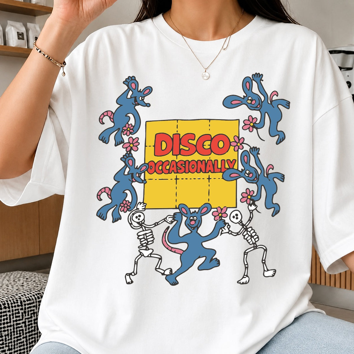 Disco Occasionally Dancing Skeletons SVG, Craft File Design