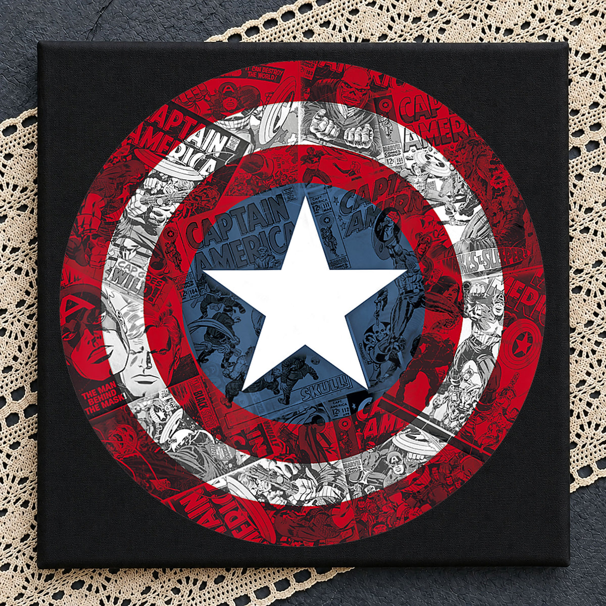 Captain America Comic Shield Marvel Superhero PNG