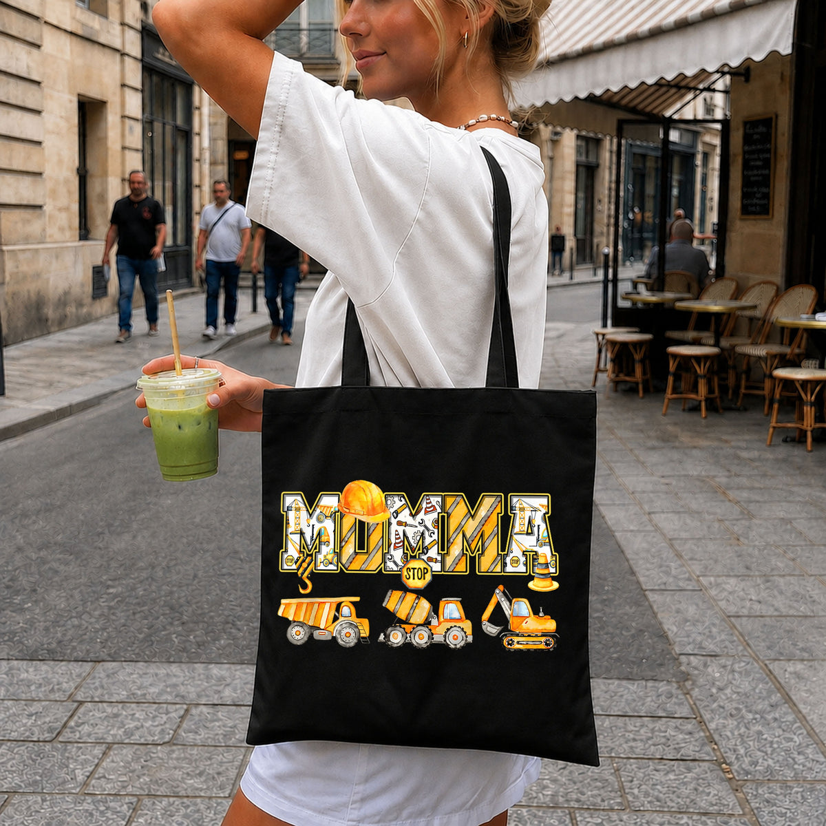 Construction Momma PNG, Dump Truck Mom PNG, Mother's Day PNG