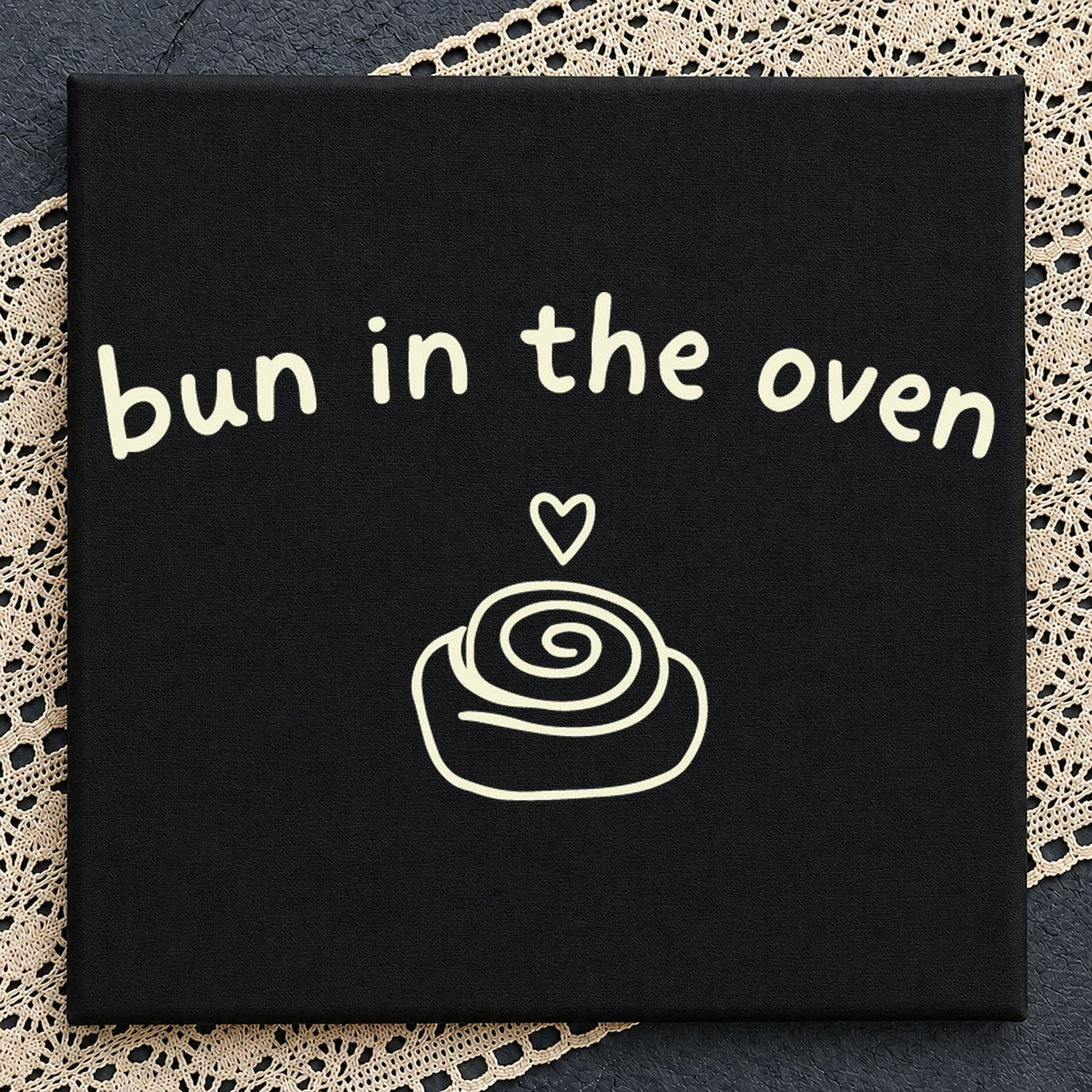 Bun In The Oven SVG, Funny Pregnancy Announcement Clipart
