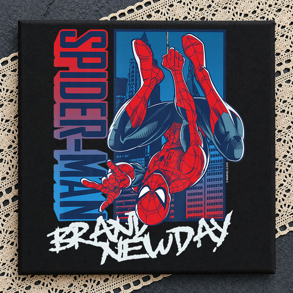 Spider-Man Brand New Day Marvel Comics Hero Swinging PNG