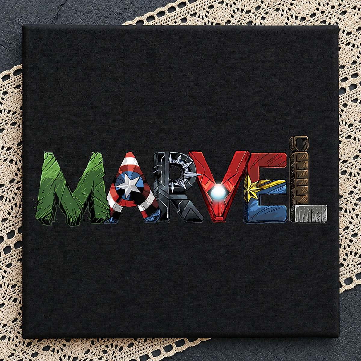 Marvel Superheroes Logo Character Letter Art Clipart PNG
