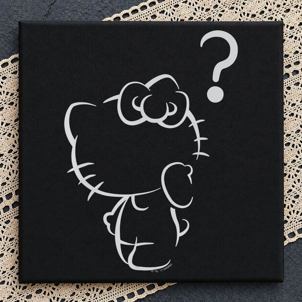 Hello Kitty Thinking Question Mark Sanrio Clipart PNG